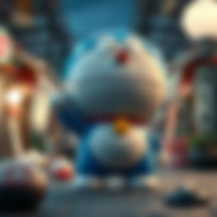 Magnificent Exploring the Aesthetics and Evolution of Doraemon in 2D Art