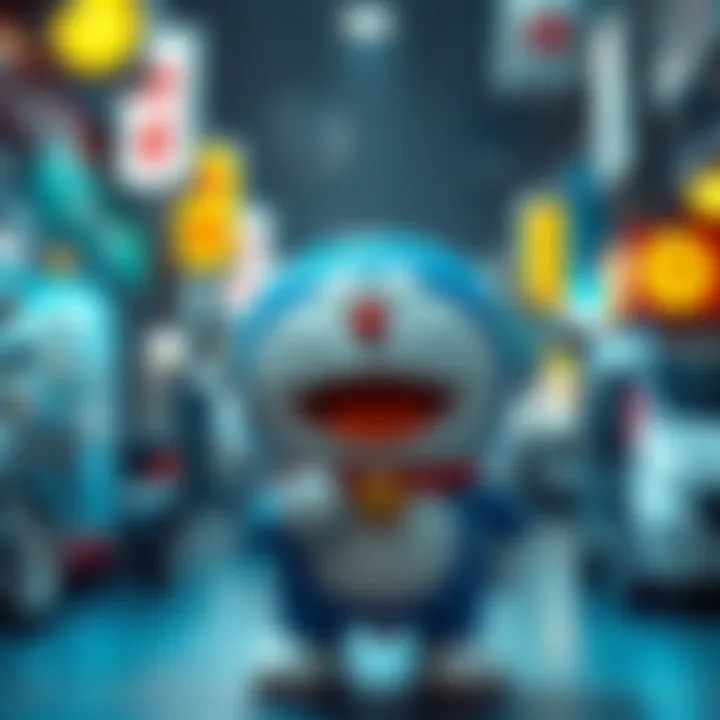 Magnificent Exploring the Intersection of Doraemon and Online Engagement