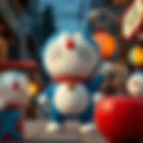 Exploring the Aesthetics and Evolution of Doraemon in 2D Art Introduction