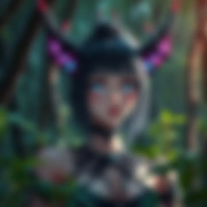 Notable Exploring the Intersection of Succubi, Forest Imagery and Android Technology in Anime Culture