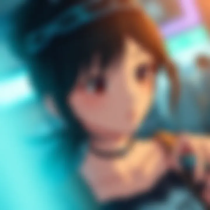 Notable The Angel Next Door: An Exploration of Connection and Technology in Anime Culture