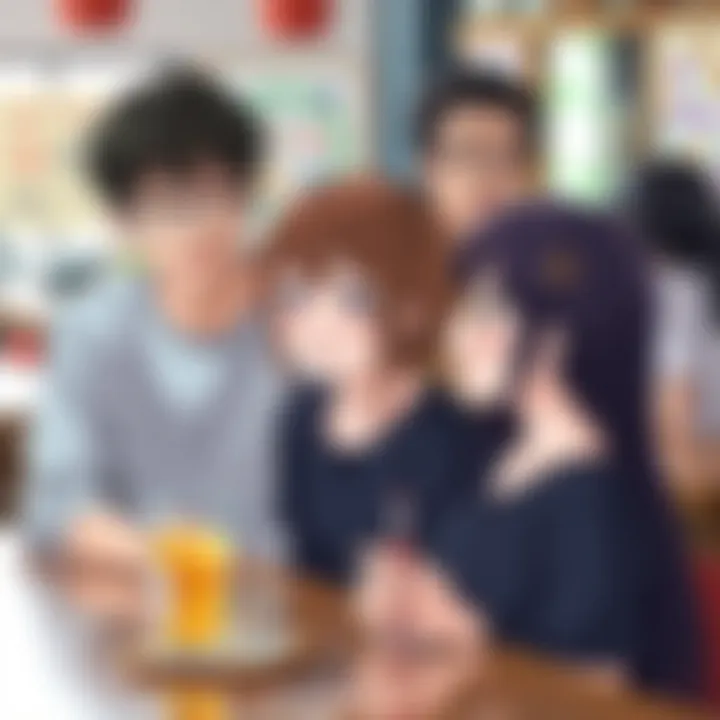 Notable Understanding Humor in Bocchi: Social Dynamics Among Friends